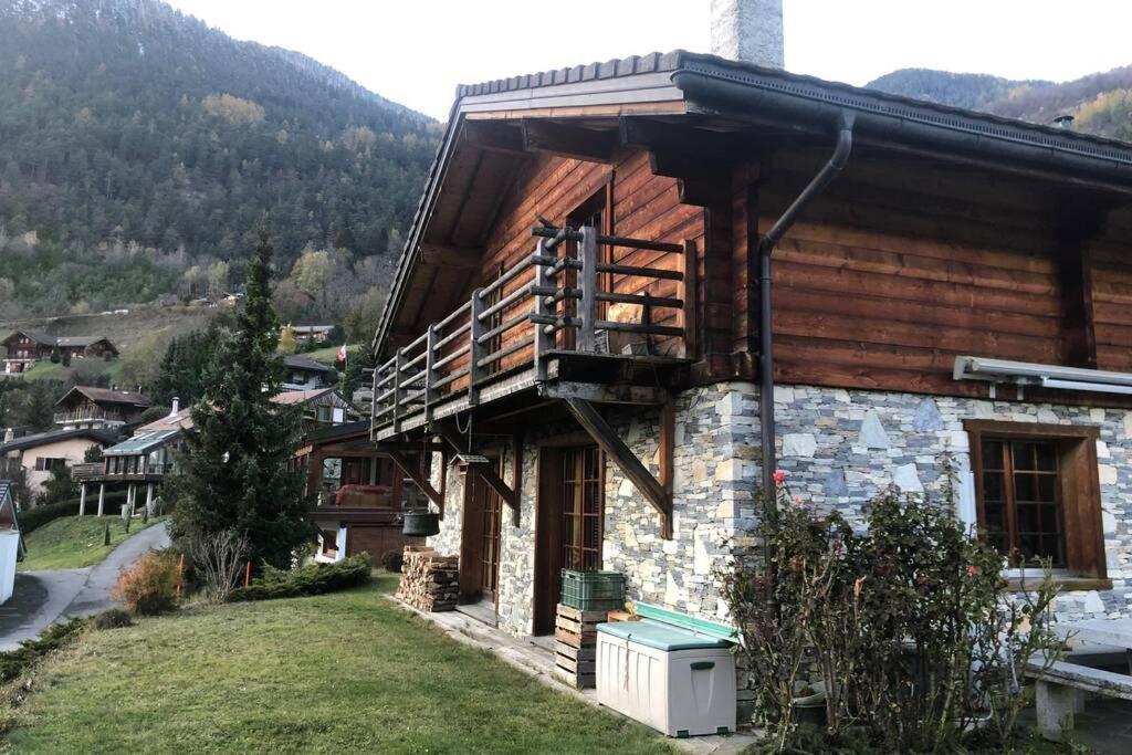 Chalet Edelweiss - Verbier, Mountain Views, Jacuzzi! Volleges Exterior foto